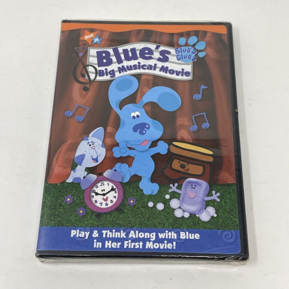 Blues Clues - Blues Big Musical Movie (DVD, 2000, Sensormatic)
